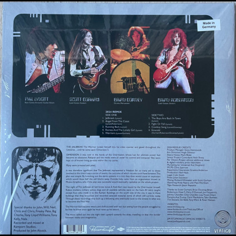 Thin Lizzy - Jailbreak (2024 Remix) (2024) [1LP] 180g