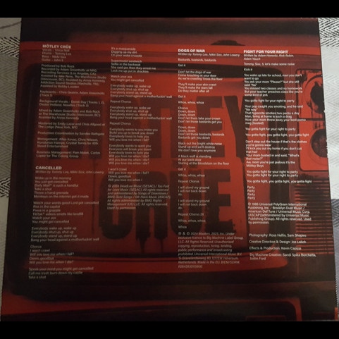 Mötley Crüe - Cancelled (2024) [12"]