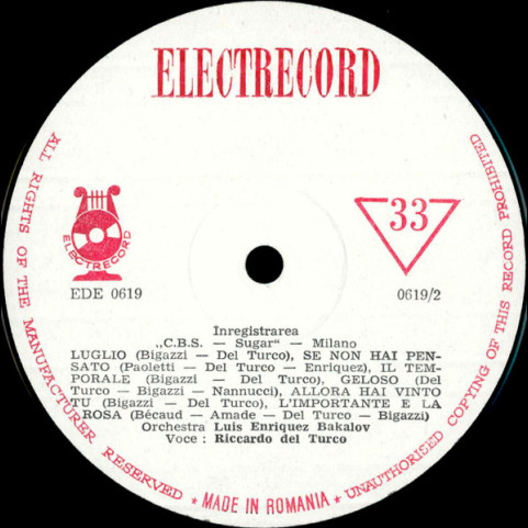 Riccardo Del Turco - Riccardo Del Turco (1974) [1LP]