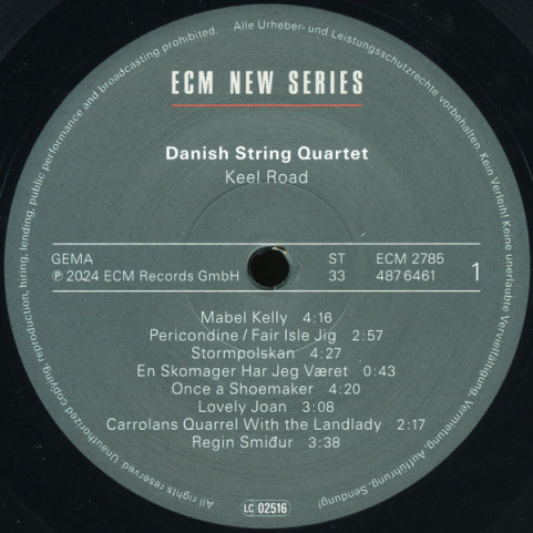 Danish String Quartet, The - Keel Road (2024) [1LP]