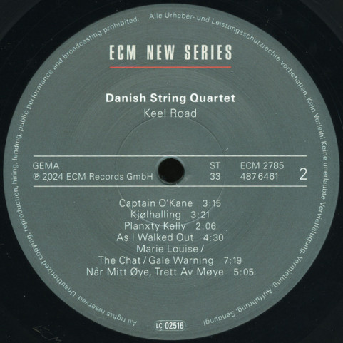 Danish String Quartet, The - Keel Road (2024) [1LP]