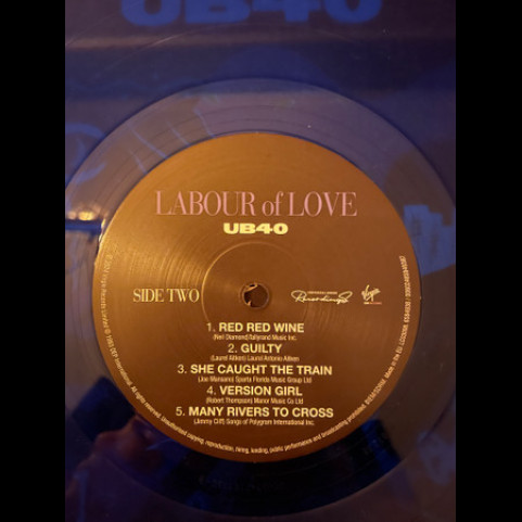 UB40 - Labour Of Love (2024) [1LP]