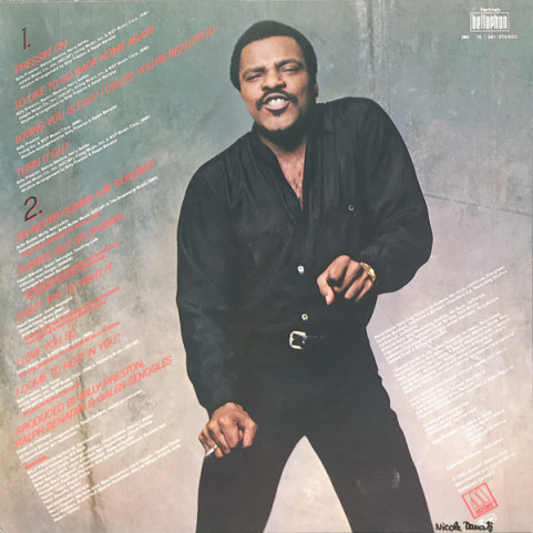 Billy Preston - Pressin' On (1982) [1LP]