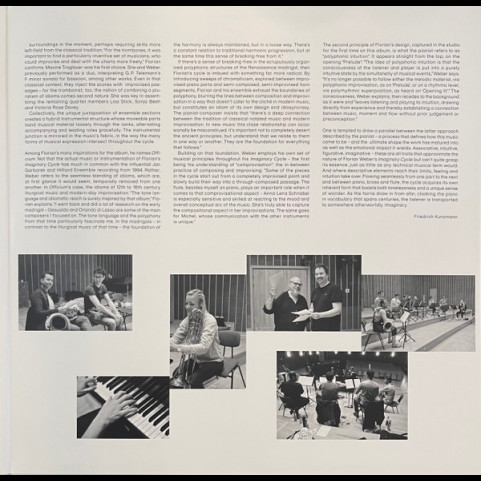 Florian Weber (2) - Imaginary Cycle (Music For Piano, Brass Ensemble And Flute) (2024) [2LP]