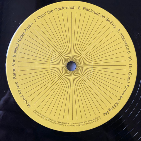 Modest Mouse - Baron Von Bullshit Rides Again (2024) [1LP]