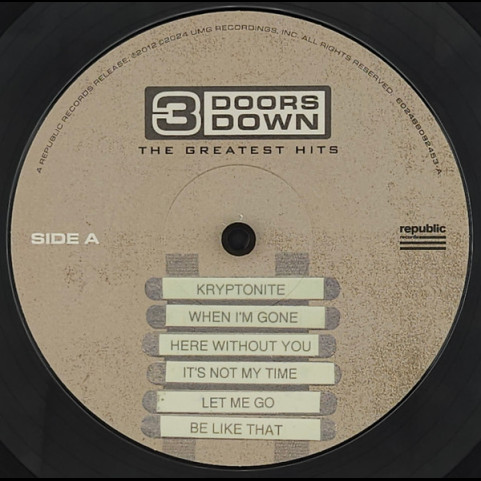 3 Doors Down - The Greatest Hits (2024) [1LP]