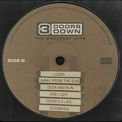 3 Doors Down - The Greatest Hits (2024) [1LP]