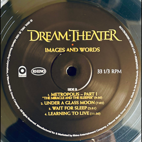 Dream Theater - Images And Words (2025) [1LP]