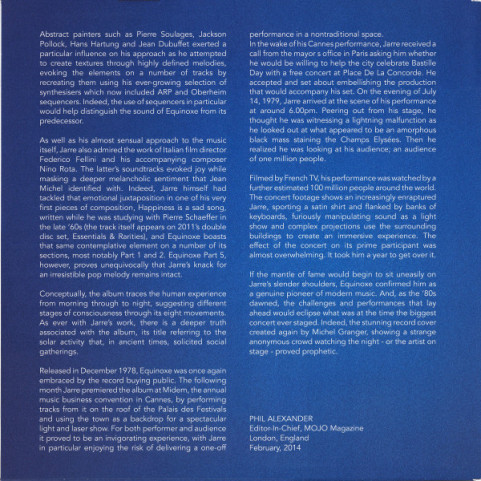 Jean-Michel Jarre - Equinoxe (2024) [1LP] 180g