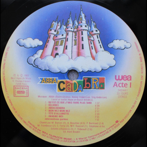 Various - ABBAcadabra (1983) [1LP]