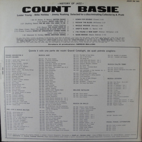 Count Basie - At Savoy Ballroom 1937-1944 (1972) [1LP]