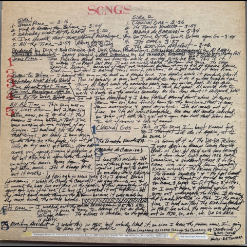 Mason Williams - Hand Made (1970) [1LP]