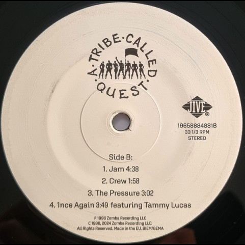 A Tribe Called Quest - Beats, Rhymes And Life (2025) [2LP]