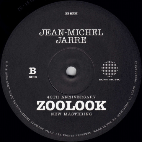 Jean-Michel Jarre - Zoolook (2025) [1LP]