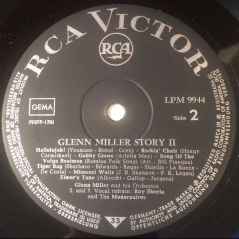 Glenn Miller - The Glenn Miller Story II (1964) [1LP]