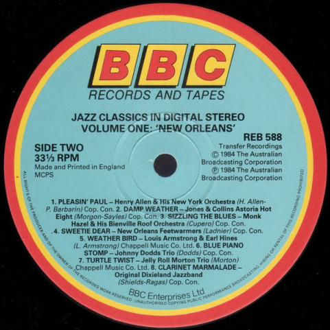 Various - New Orleans (1986) [1LP]