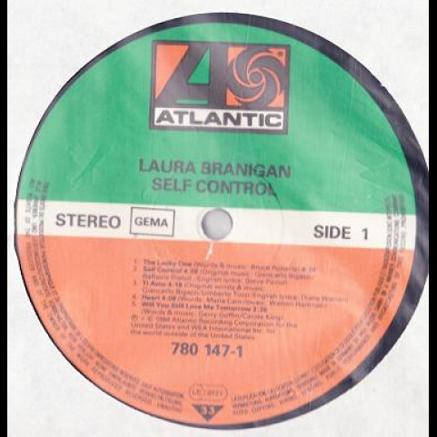 Laura Branigan - Self Control (1984) [1LP]