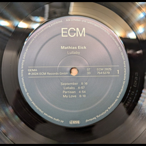 Mathias Eick - Lullaby (2025) [1LP]
