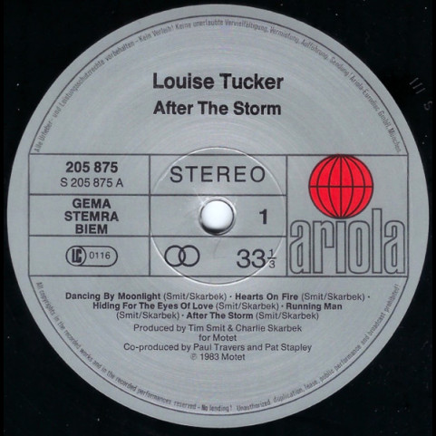 Louise Tucker - After The Storm (1983) [1LP]