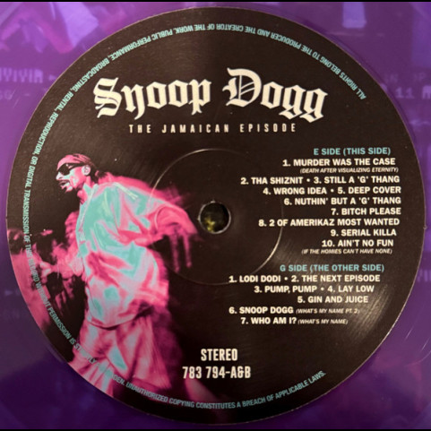 Snoop Dogg - The Jamaican Episode (2025) [1LP]