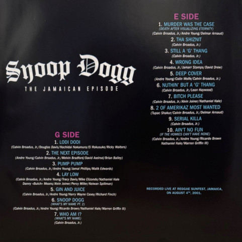 Snoop Dogg - The Jamaican Episode (2025) [1LP]