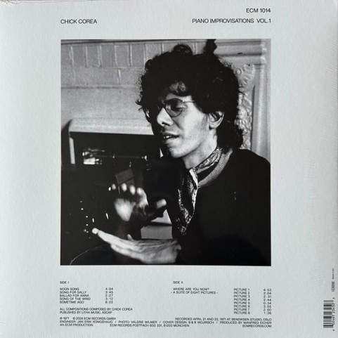 Chick Corea - Piano Improvisations Vol. 1 (2025) [1LP]