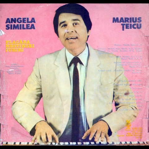 Angela Similea / Marius Țeicu - Flacăra Nestinsei Iubiri (1990) [1LP]