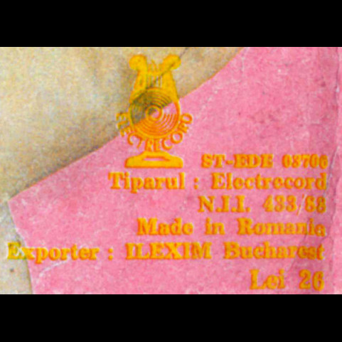 Angela Similea / Marius Țeicu - Flacăra Nestinsei Iubiri (1990) [1LP]