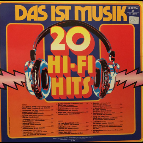 Various - Das Ist Musik - 20 Hi-Fi Hits (1976) [1LP]