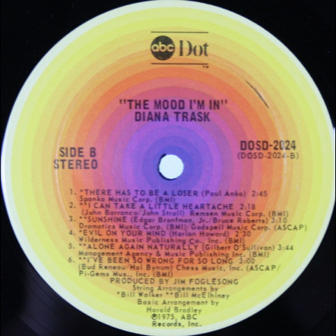 Diana Trask - The Mood I'm In (1975) [1LP]