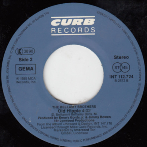 Bellamy Brothers - Feelin' The Feelin' (1985) [7"]
