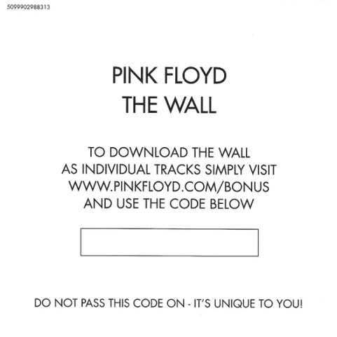 Pink Floyd - The Wall (2012) [2LP] 180g