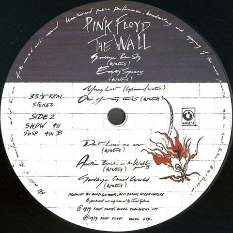 Pink Floyd - The Wall (2012) [2LP] 180g