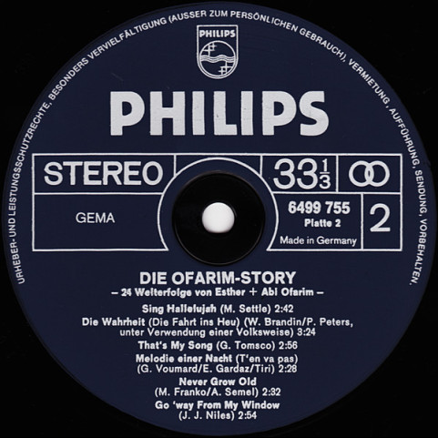 Esther & Abi Ofarim - Die Ofarim-Story [2LP]