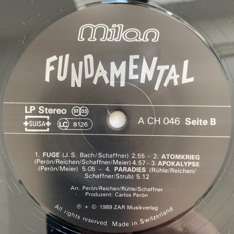 Fundamental (11) - Fundamental (1989) [1LP]