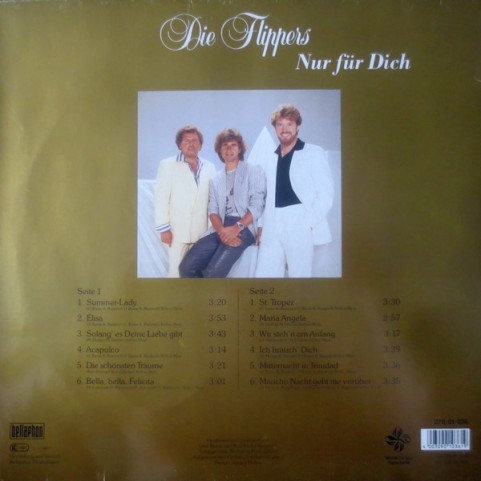 Die Flippers - Nur Für Dich (1988) [1LP]