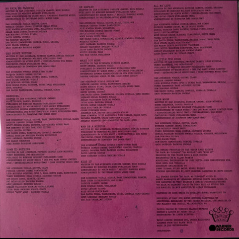 Black Keys, The - No Rain, No Flowers (2025) [1LP]