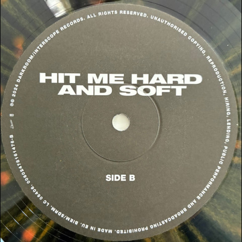 Billie Eilish - Hit Me Hard And Soft (2025) [1LP]