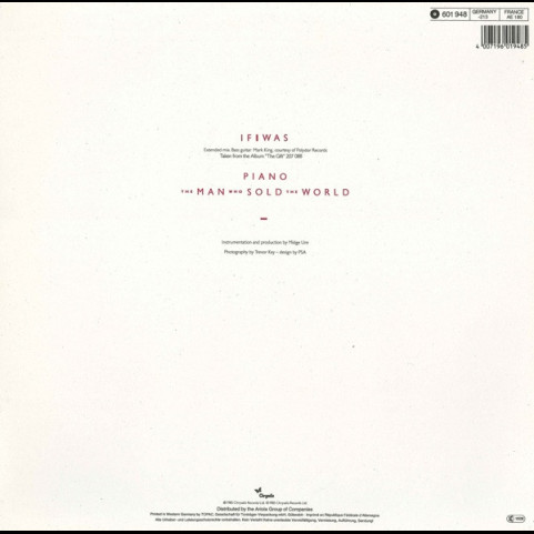 Midge Ure - If I Was (Extended Mix) (1985) [12"]