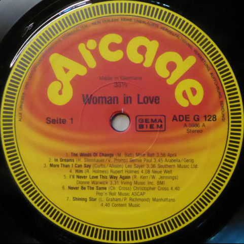 Various - Woman In Love (1980) [2LP]