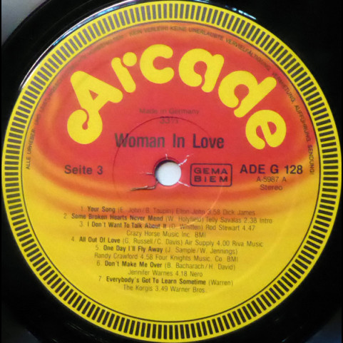 Various - Woman In Love (1980) [2LP]