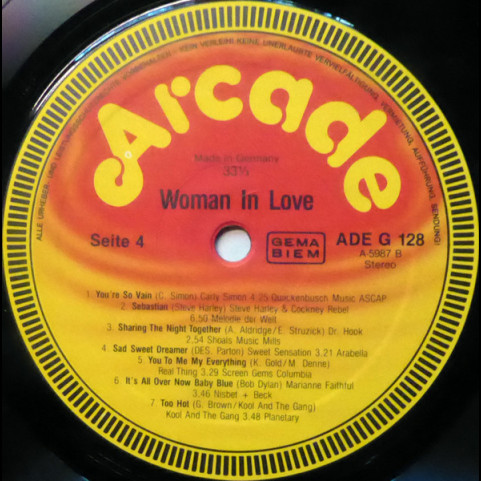 Various - Woman In Love (1980) [2LP]