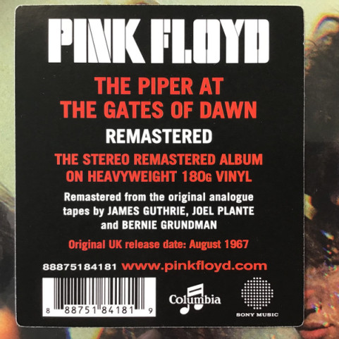 Pink Floyd - The Piper At The Gates Of Dawn (2025) [1LP] 180g