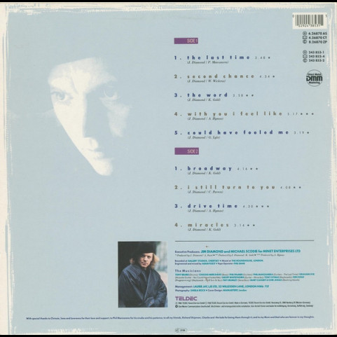 Jim Diamond - Jim Diamond (1988) [1LP]