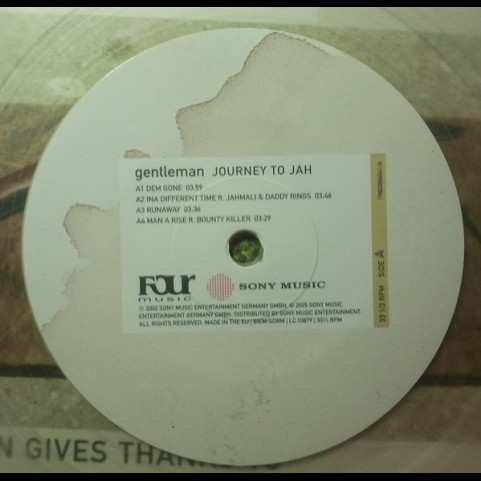 Gentleman - Journey To Jah  (2025) [12"]