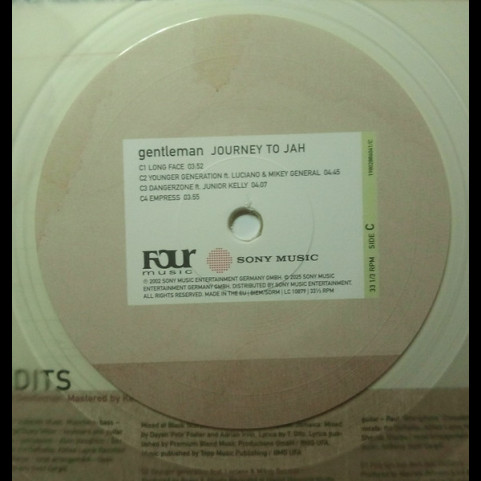 Gentleman - Journey To Jah  (2025) [12"]