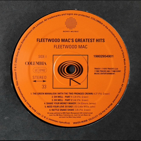 Fleetwood Mac - Fleetwood Mac's Greatest Hits (2025) [1LP]