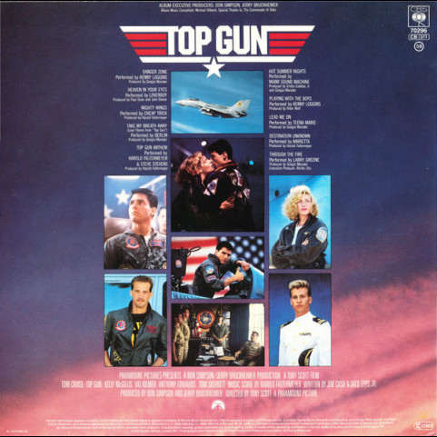 Various - Top Gun (Original Motion Picture Soundtrack) (1986) [1LP]