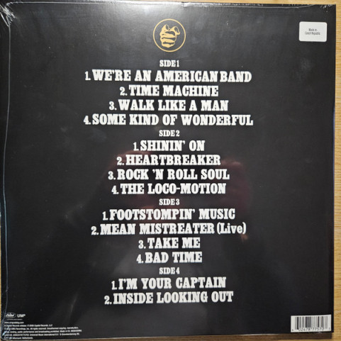 Grand Funk Railroad - Greatest Hits (2025) [2LP]