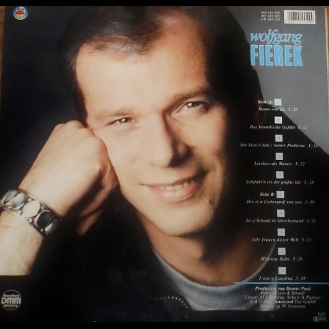 Wolfgang Fierek - Des Is A Liebesgruss  Von Mir (1987) [1LP]